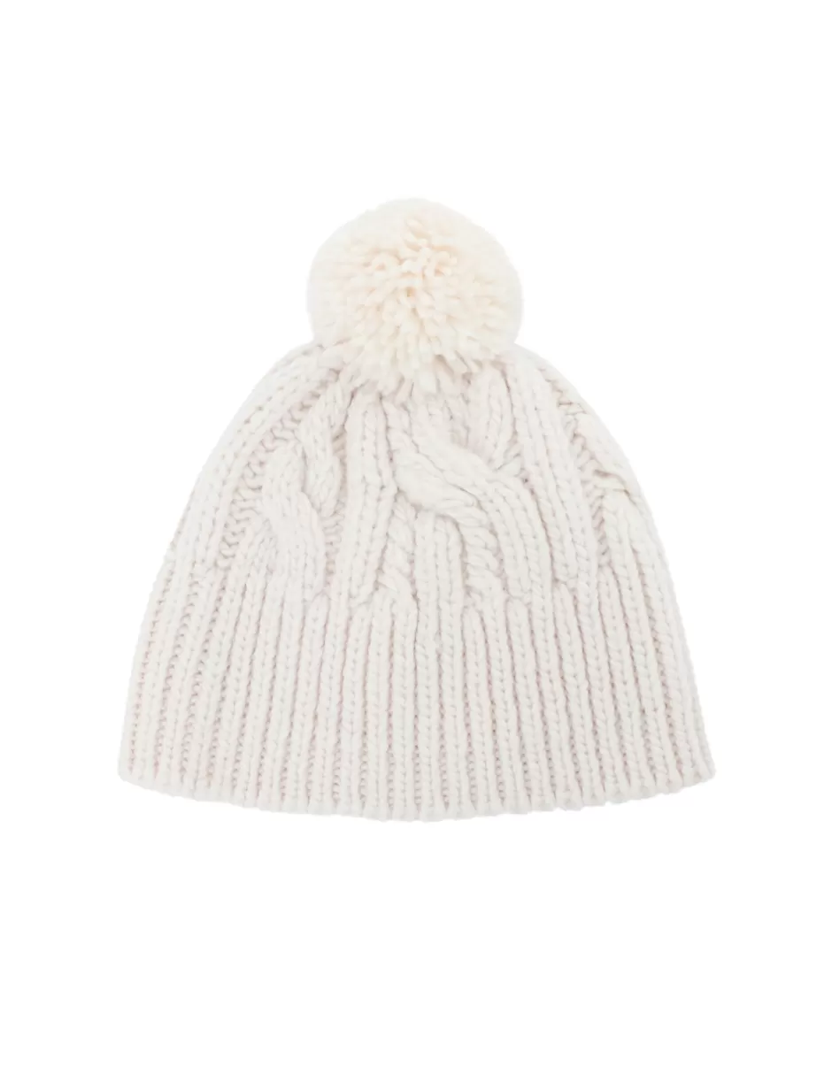 ZIMMERMANN Accessories | Hats<Cable Knit Beanie Cream