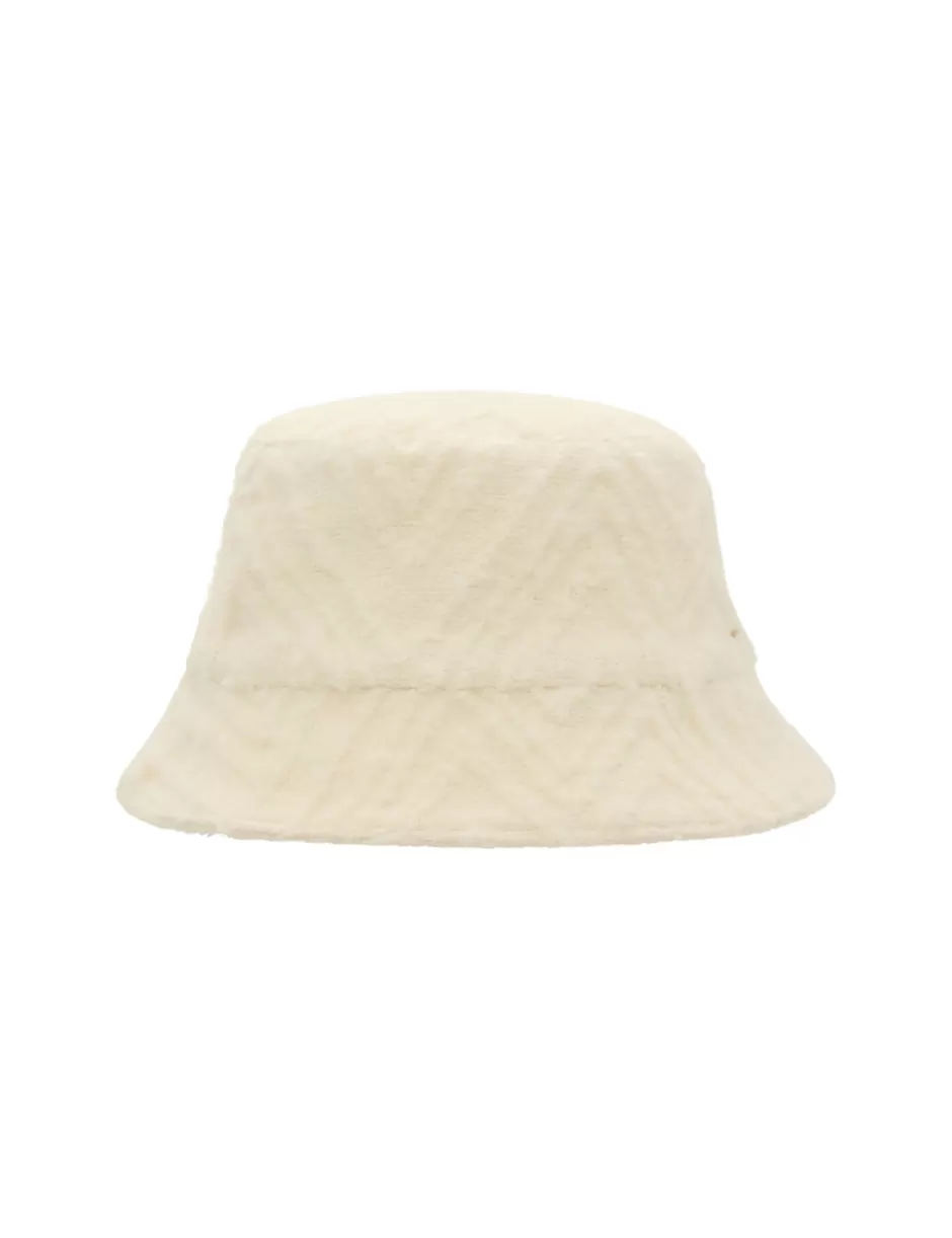 ZIMMERMANN Accessories | Hats<Chevron Bucket Hat Cream