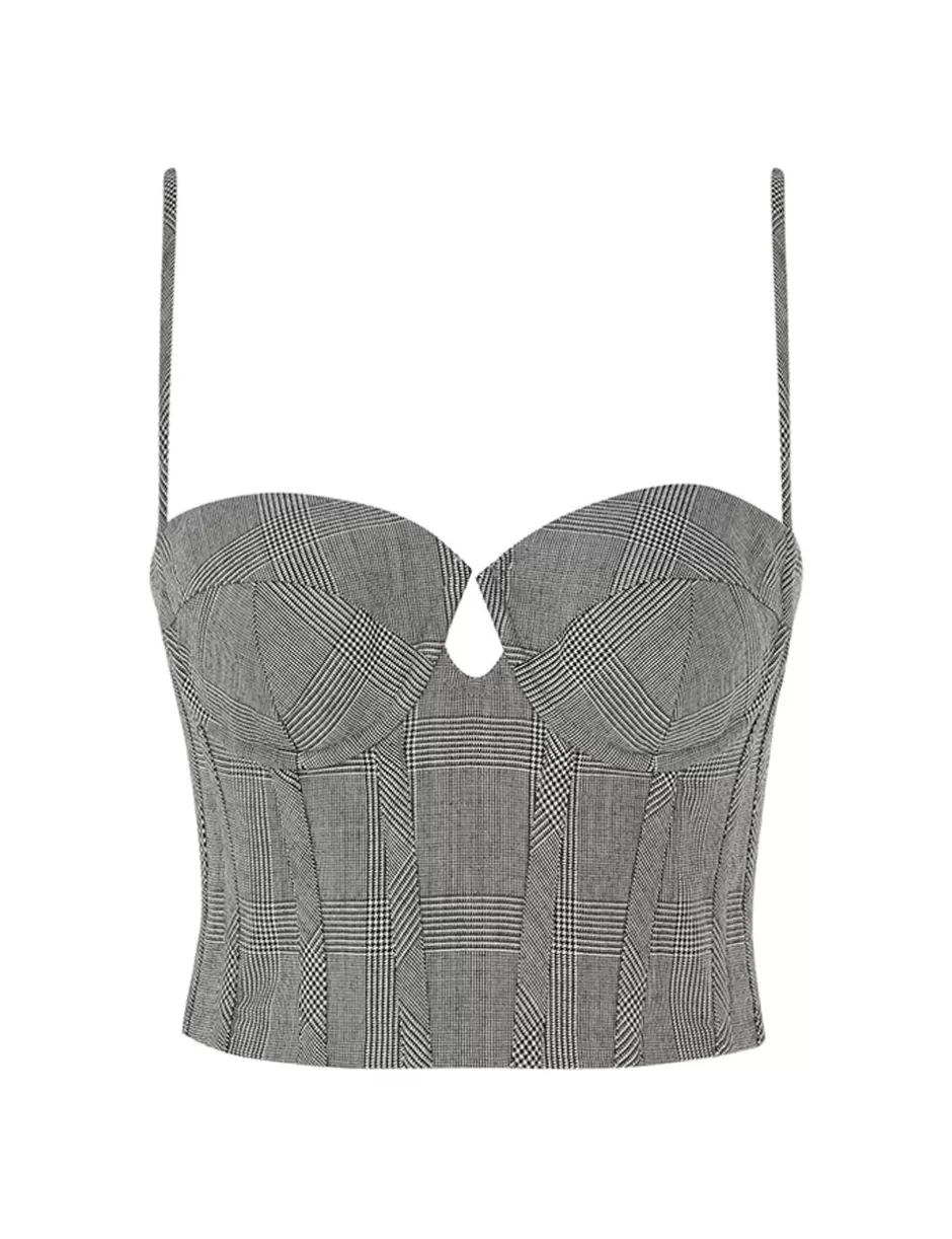 ZIMMERMANN Clothing | Tops<Crush Bustier Check