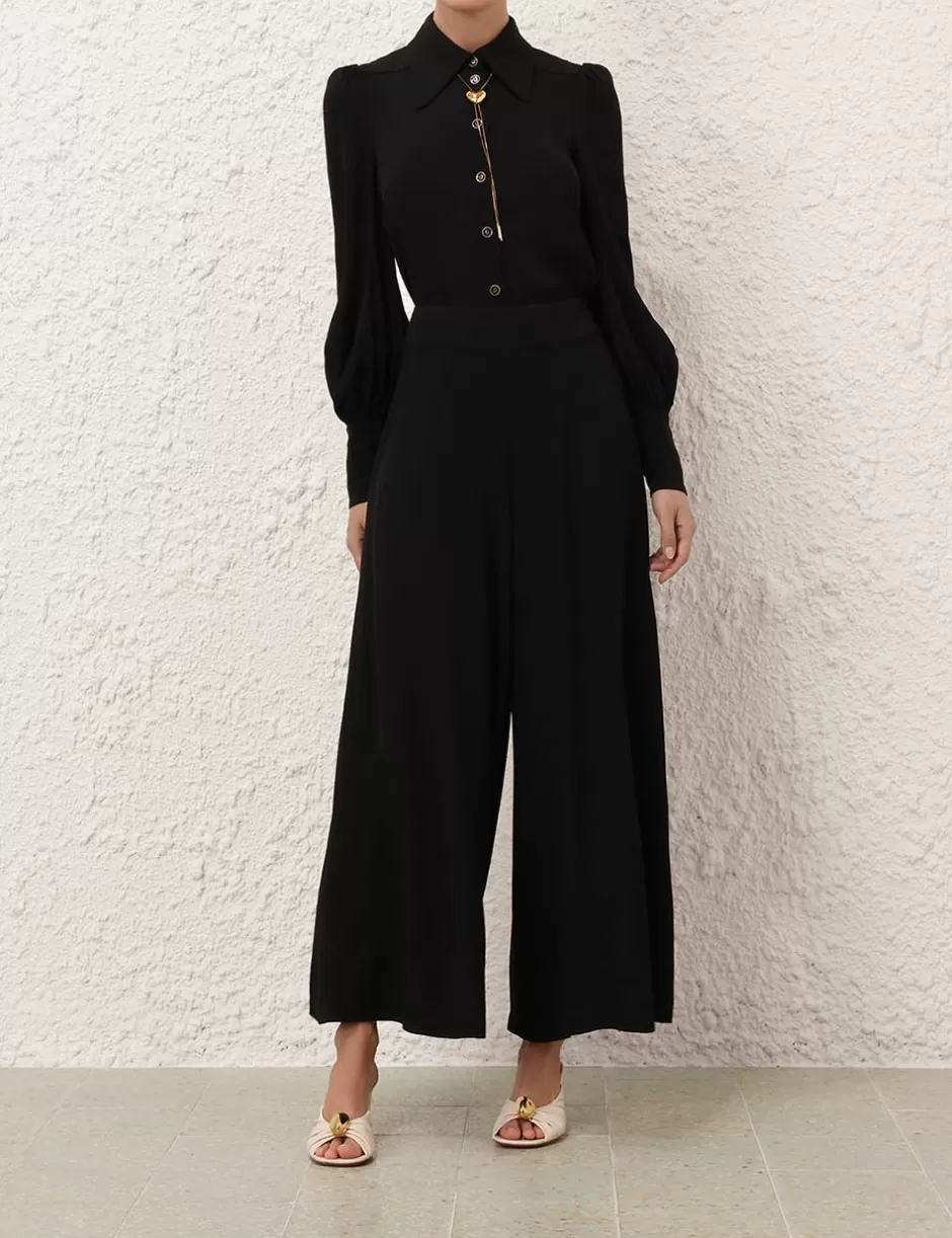 ZIMMERMANN Clothing | Shorts & Pants<Culotte Black