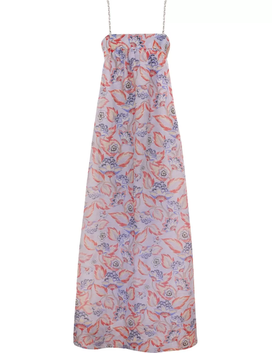 ZIMMERMANN Clothing | Dresses<Eden Maxi Dress Sapphire Eden