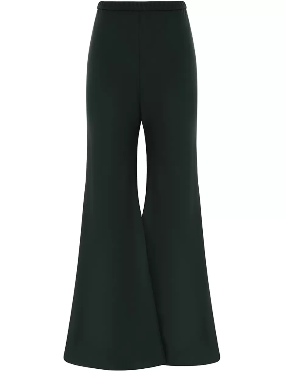 ZIMMERMANN Clothing | Shorts & Pants<Eden Slouch Flare Pant Bottle Green