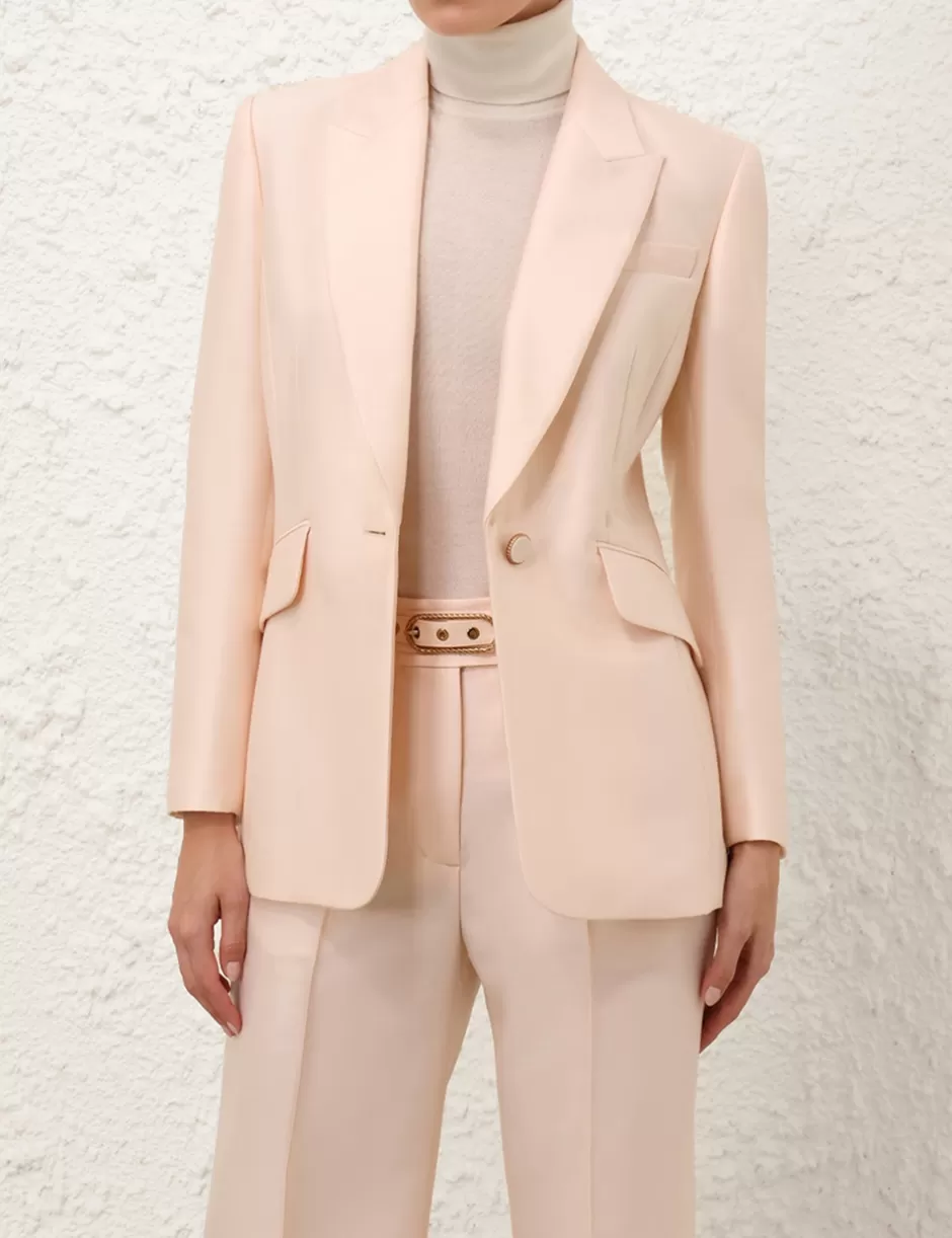 ZIMMERMANN Clothing | Jackets & Coats<Eden Tailored Jacket Macadamia