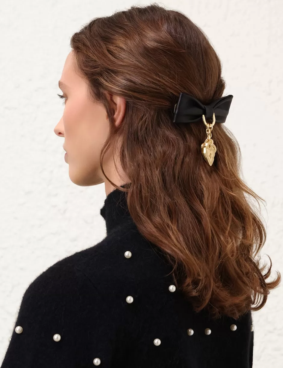 ZIMMERMANN Accessories | Hair Accessories<Embellished Hair Barette Black