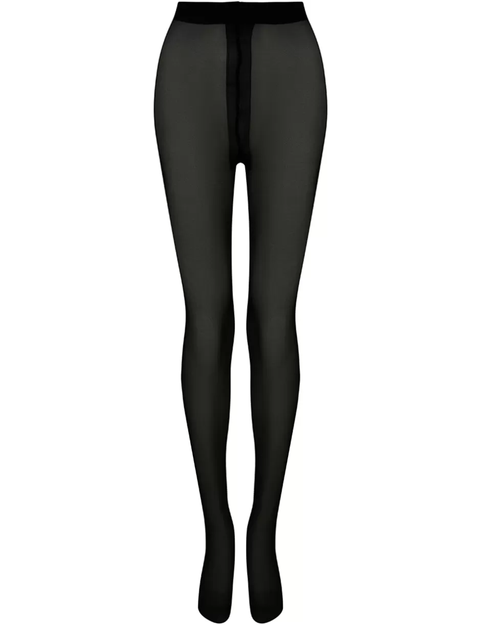 ZIMMERMANN Accessories<Filagree Jacquard Tights Black