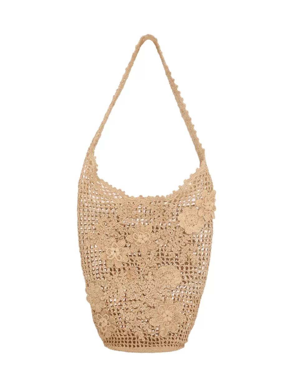 ZIMMERMANN Accessories | On Vacation<Floral Raffia Carry All Natural