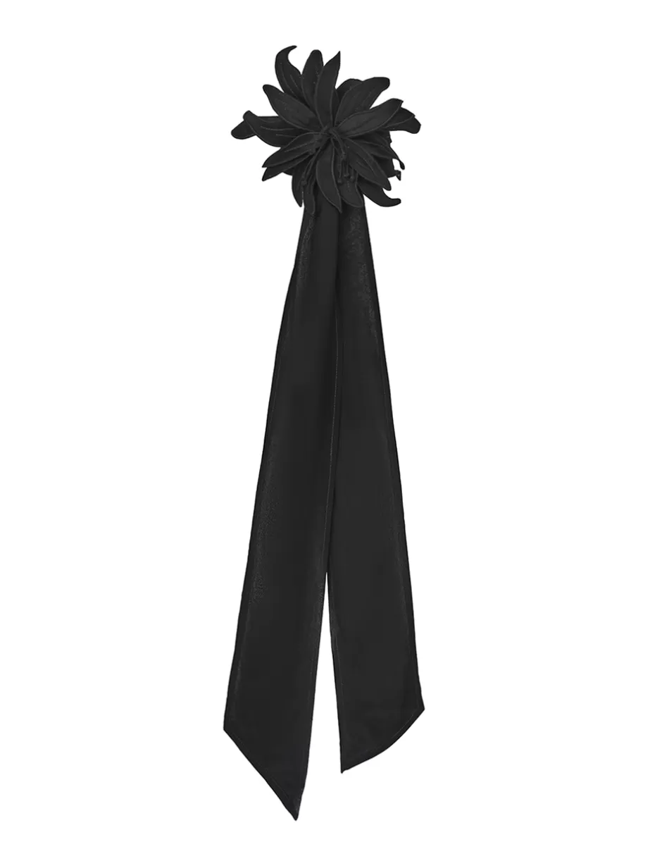 ZIMMERMANN Accessories | Scarves<Flower Scarf Black