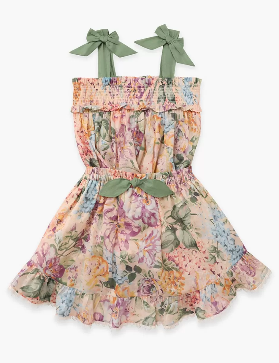 ZIMMERMANN Kids | Clothing<Halliday Flip Skirt Multi Watercolour Floral