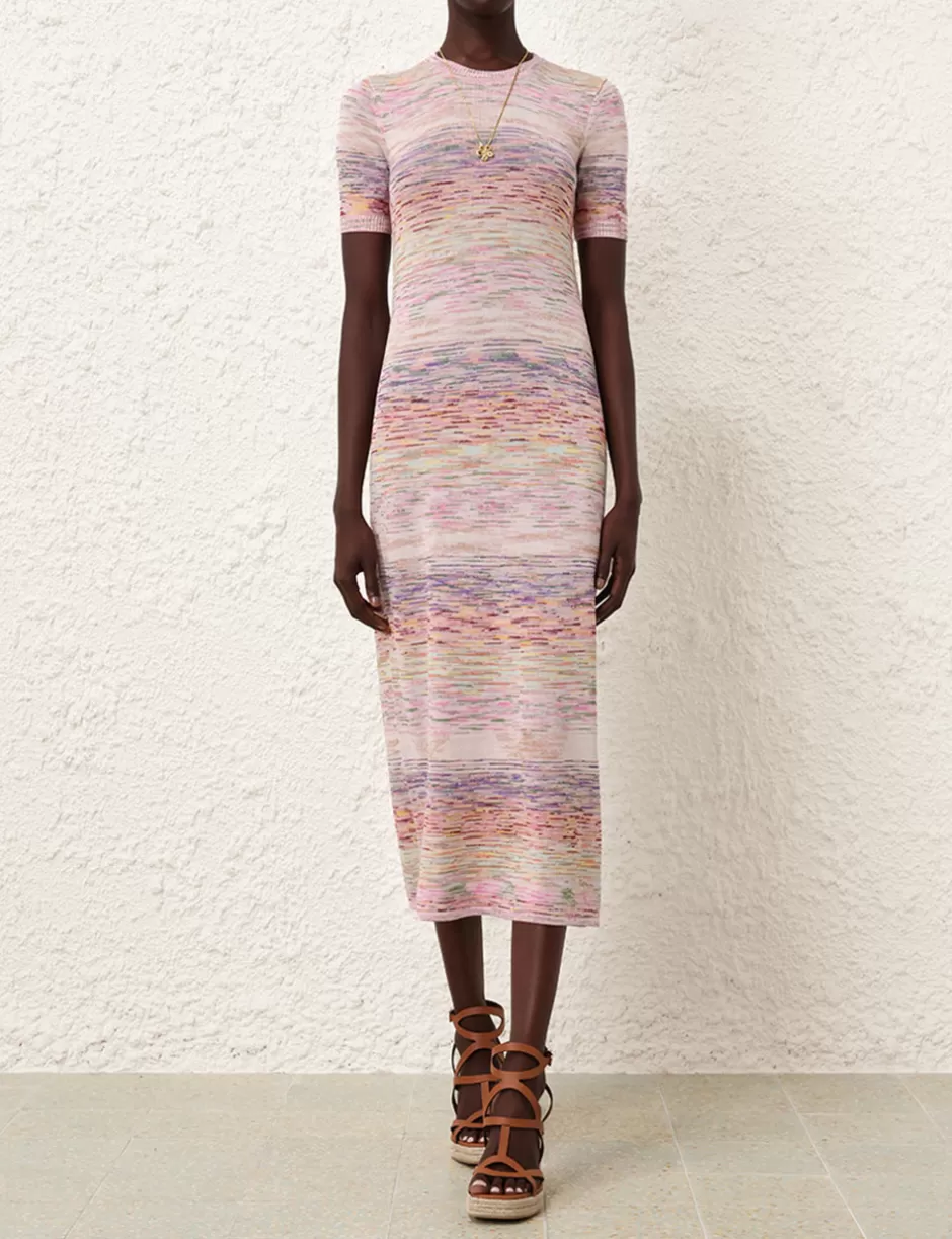 ZIMMERMANN Clothing | Dresses & Coverups<Halliday Marl Dress Multi