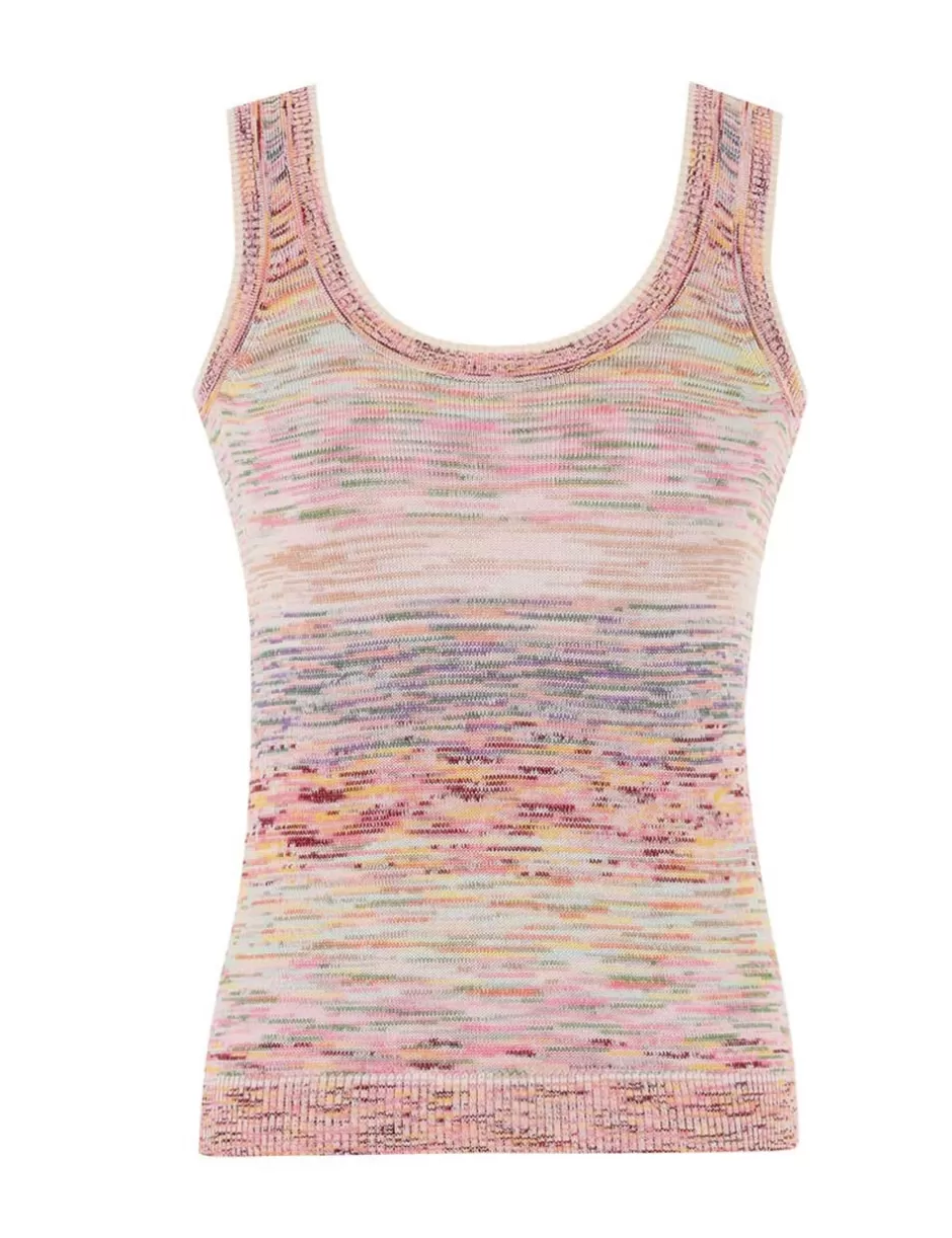 ZIMMERMANN Clothing | Tops<Halliday Marl Tank Multi