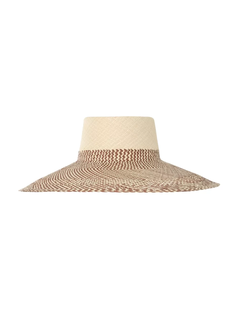 ZIMMERMANN Accessories | Hats<Herringbone Wide Brim Sunhat Natural