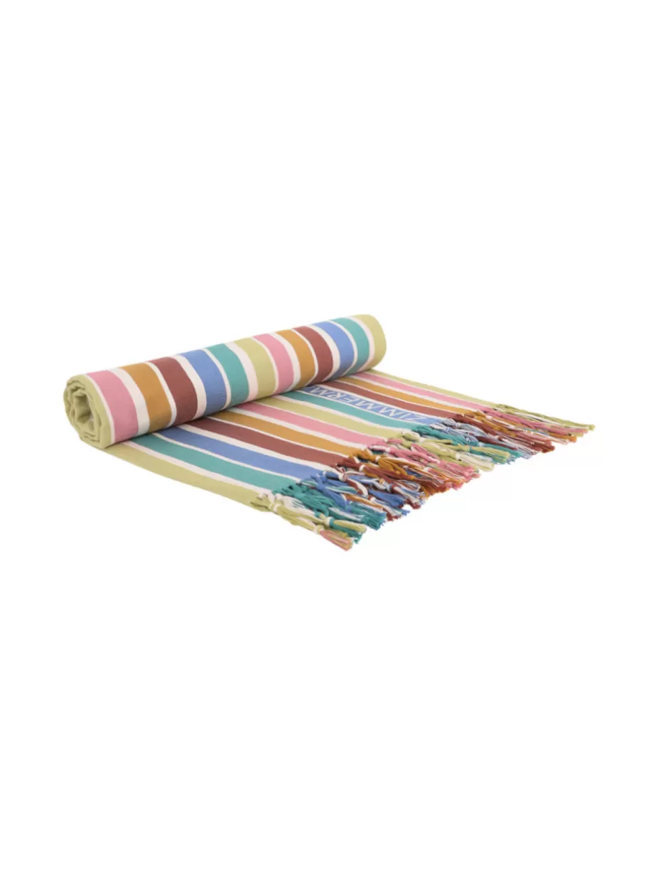 ZIMMERMANN Accessories | Accessories<Jacquard Stripe Towel Multi Stripe