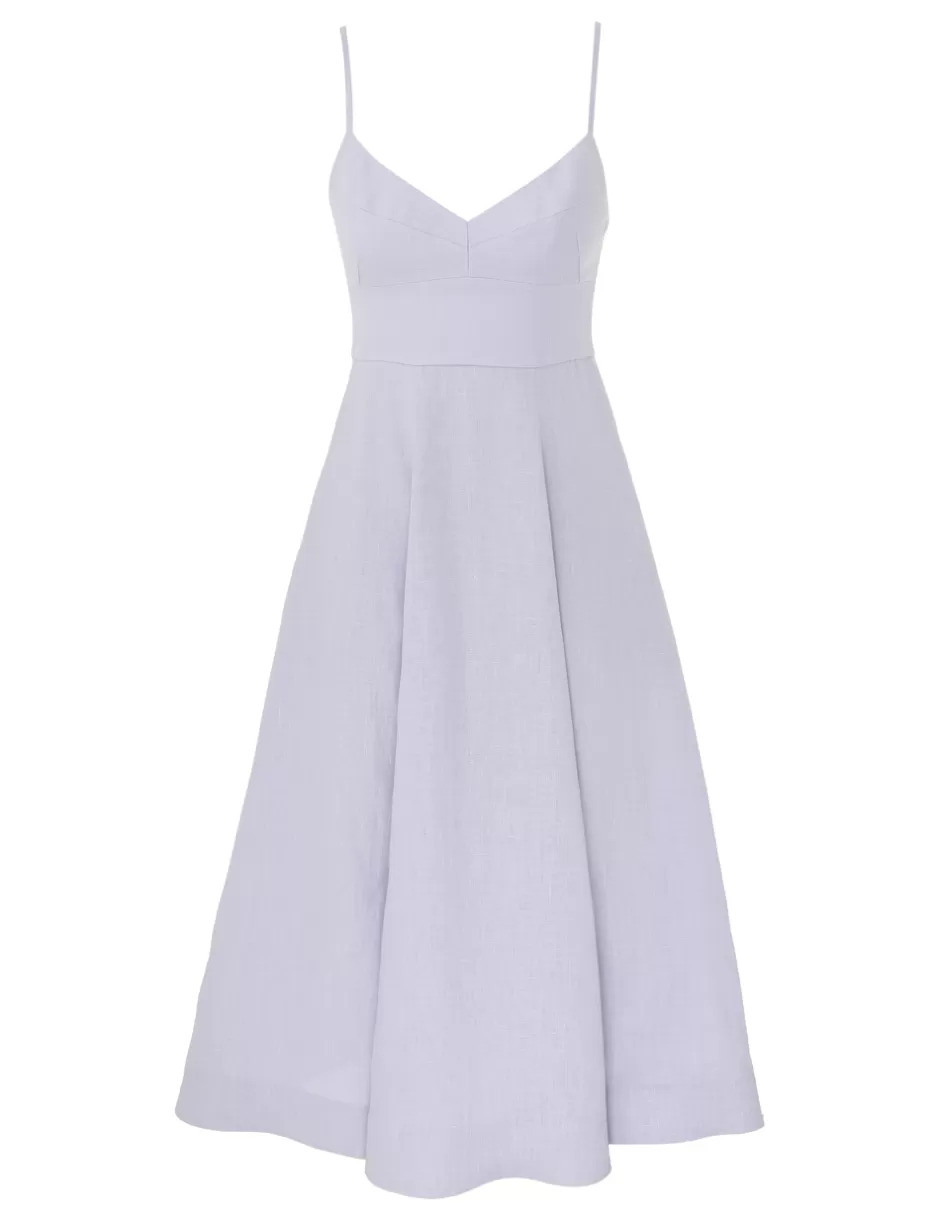 ZIMMERMANN Clothing | Dresses<Midi Picnic Dress Sky