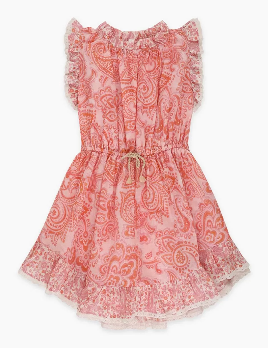 ZIMMERMANN Kids | Clothing<Ottie Flip Dress Pink Paisley