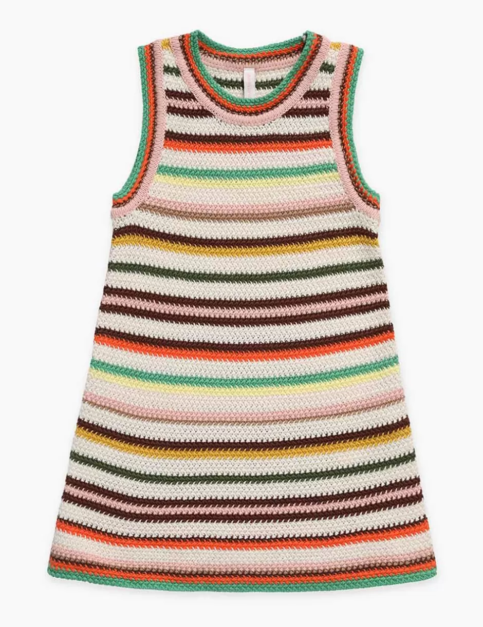 ZIMMERMANN Kids | Clothing<Ottie Stripe Knit Dress Multi