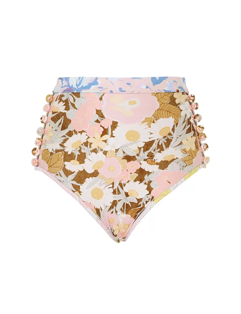 ZIMMERMANN Bikinis | Separates<Pop Button Pant Spliced