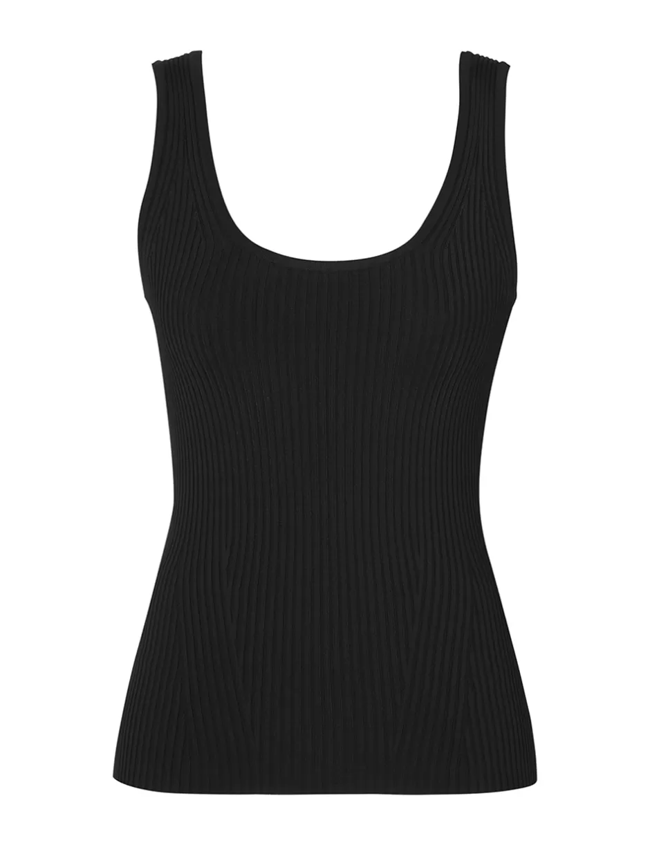 ZIMMERMANN Clothing<Scoop Neck Tank Black