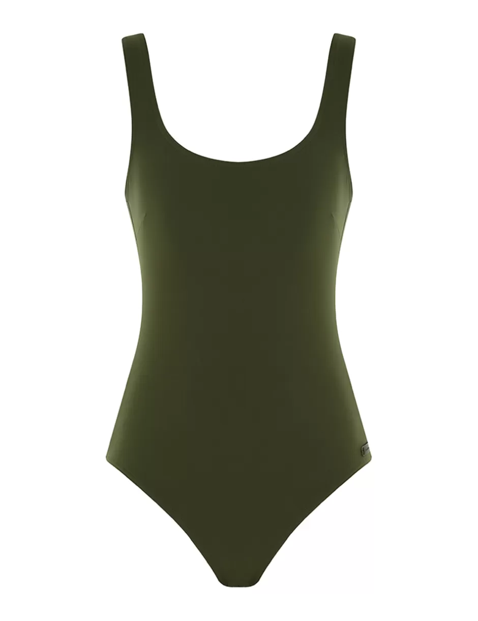 ZIMMERMANN One Pieces | Separates<Separates Scoop 1PC Khaki