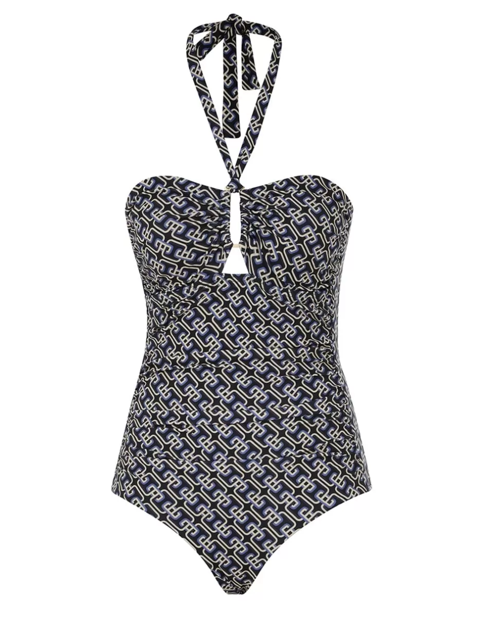 ZIMMERMANN One Pieces | Separates<Separates Wide Link 1PC Blue Multi