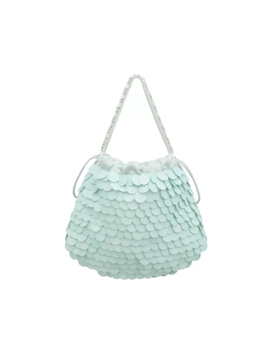 ZIMMERMANN Accessories | Bags<Sequin Embroidered Pouch Mint