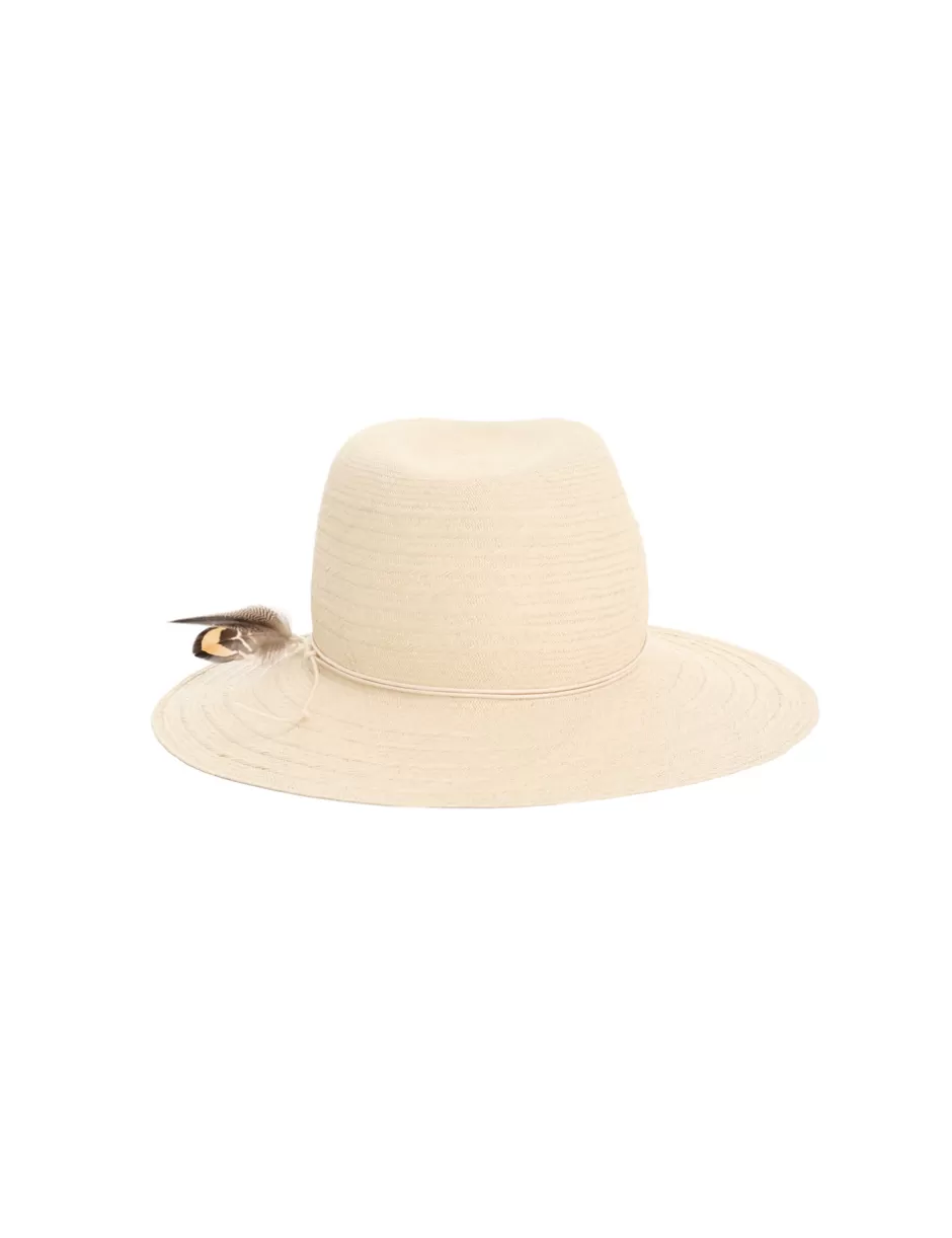 ZIMMERMANN Accessories | Hats<Stripe Fedora Natural