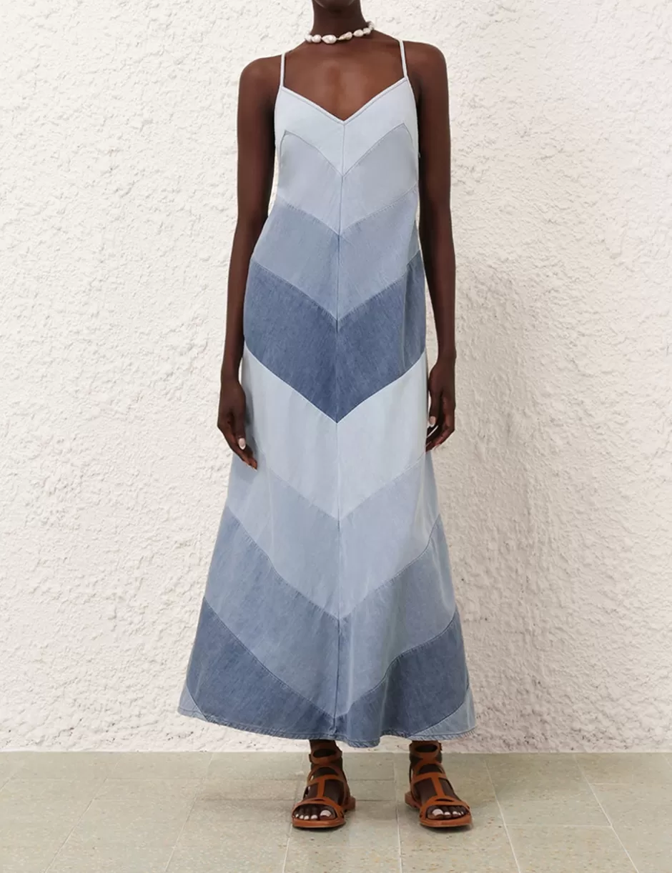 ZIMMERMANN Clothing | Dresses & Coverups<Tallow Maxi Dress Chevron