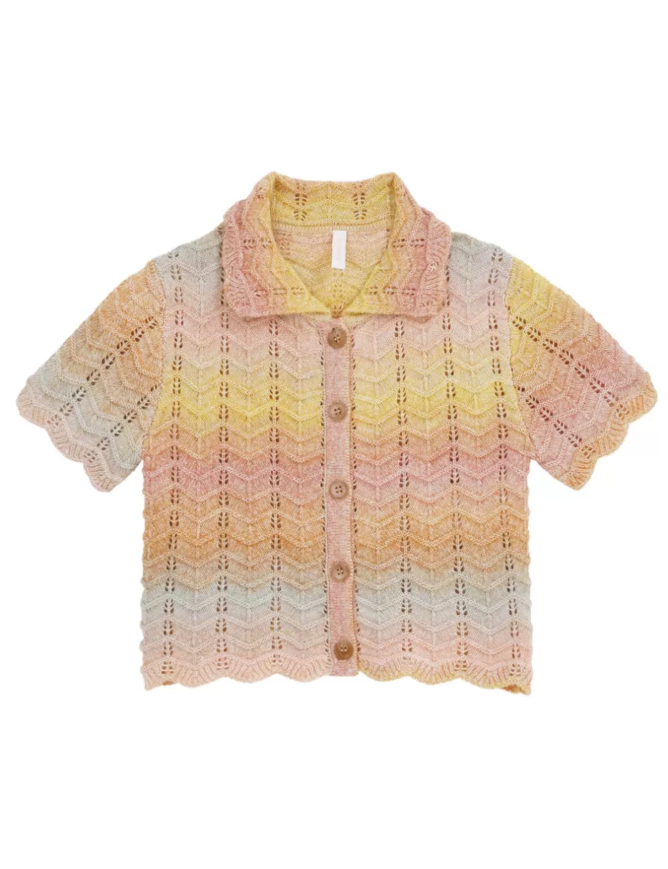 ZIMMERMANN Kids | Clothing<Tallow Kids Chevron Knit Top Multi