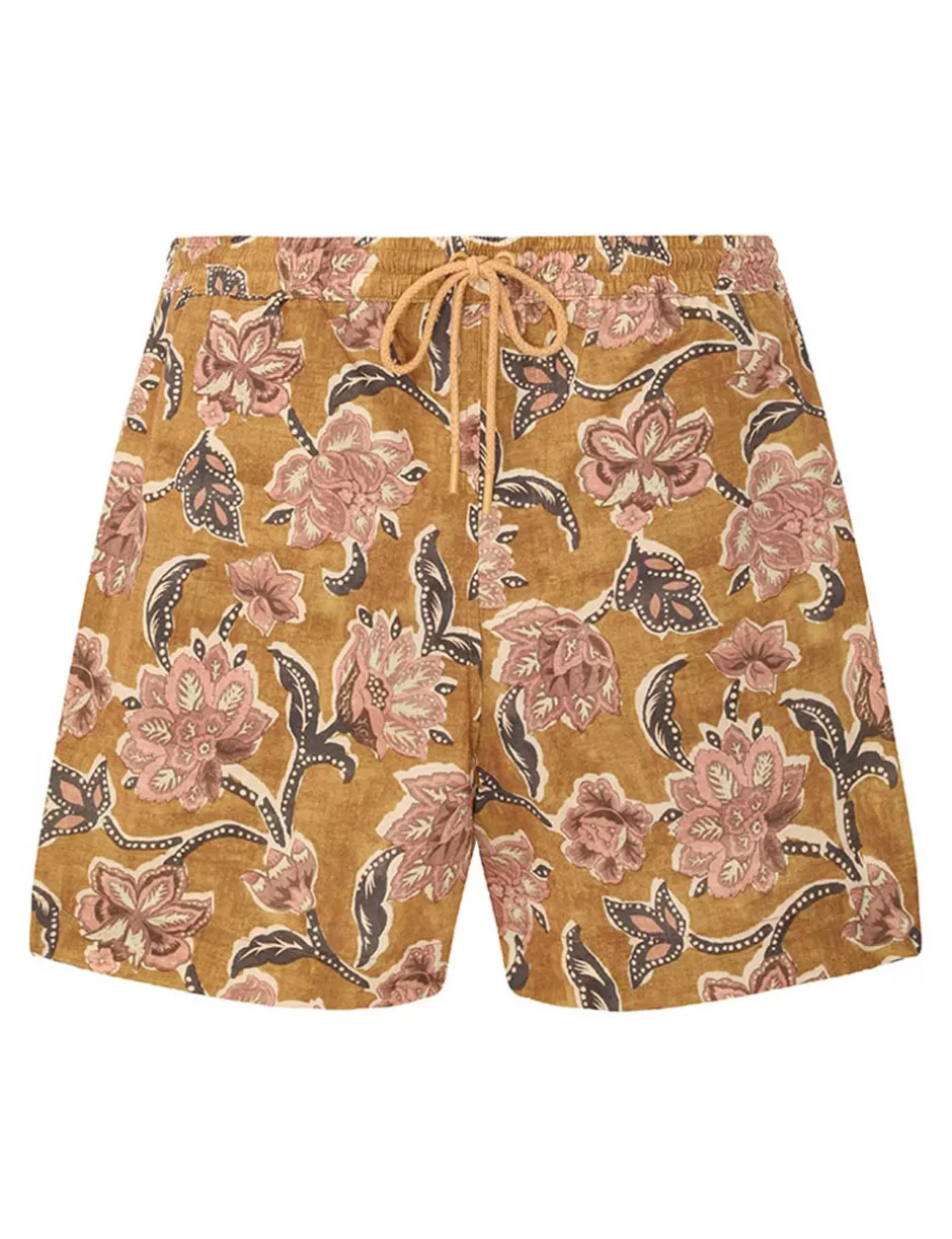 ZIMMERMANN Boardshorts<Tallow Mens Boardshort Tan Floral