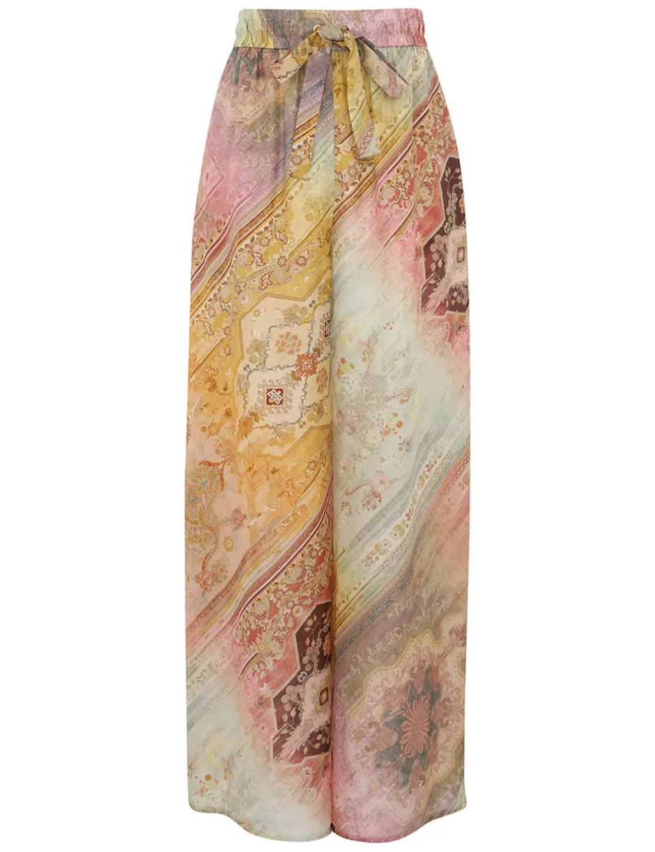 ZIMMERMANN Clothing | Shorts & Pants<Tallow Relaxed Pant Ombre Multi