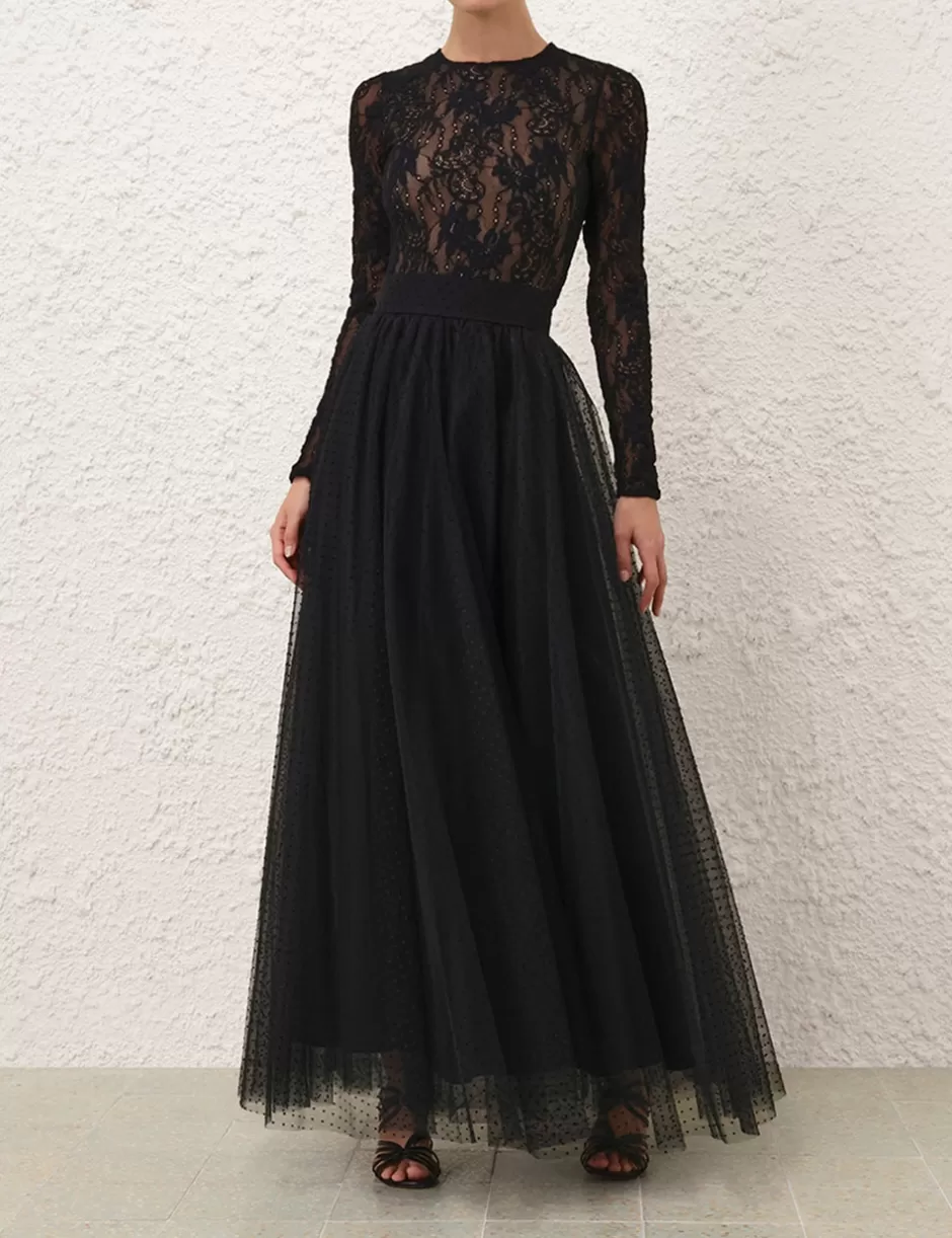 ZIMMERMANN Clothing | Skirts<Tulle Skirt Black