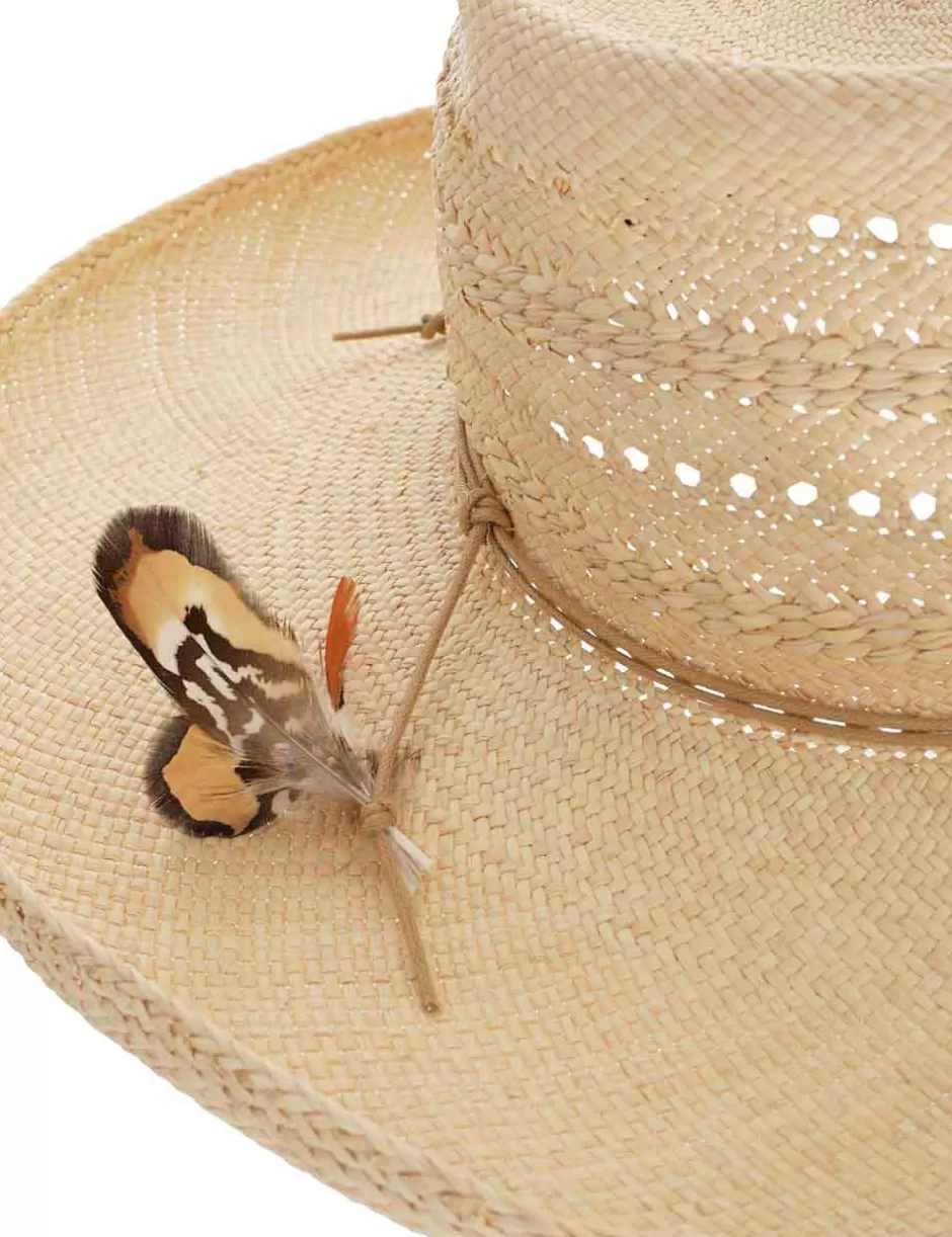 ZIMMERMANN Accessories | Hats<Vented Boater Natural