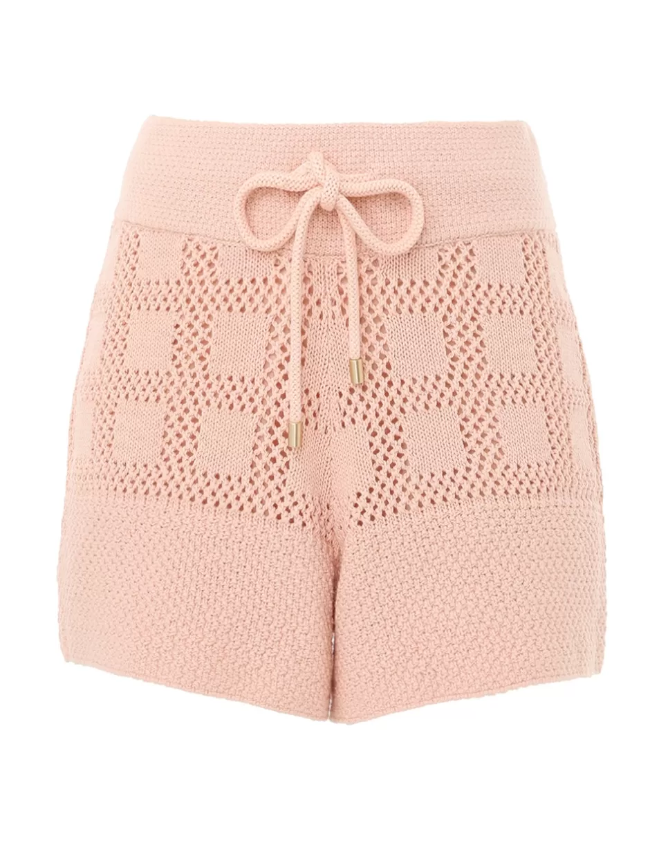 ZIMMERMANN Clothing | Shorts & Pants<Waverly Drawcord Shorts Dusty Pink