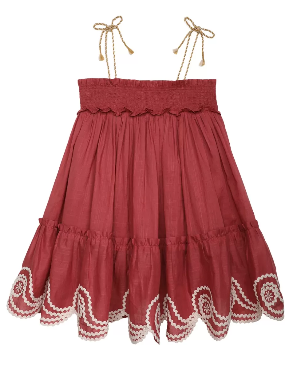 ZIMMERMANN Kids | Clothing<Waverly Shirred Dress Pink