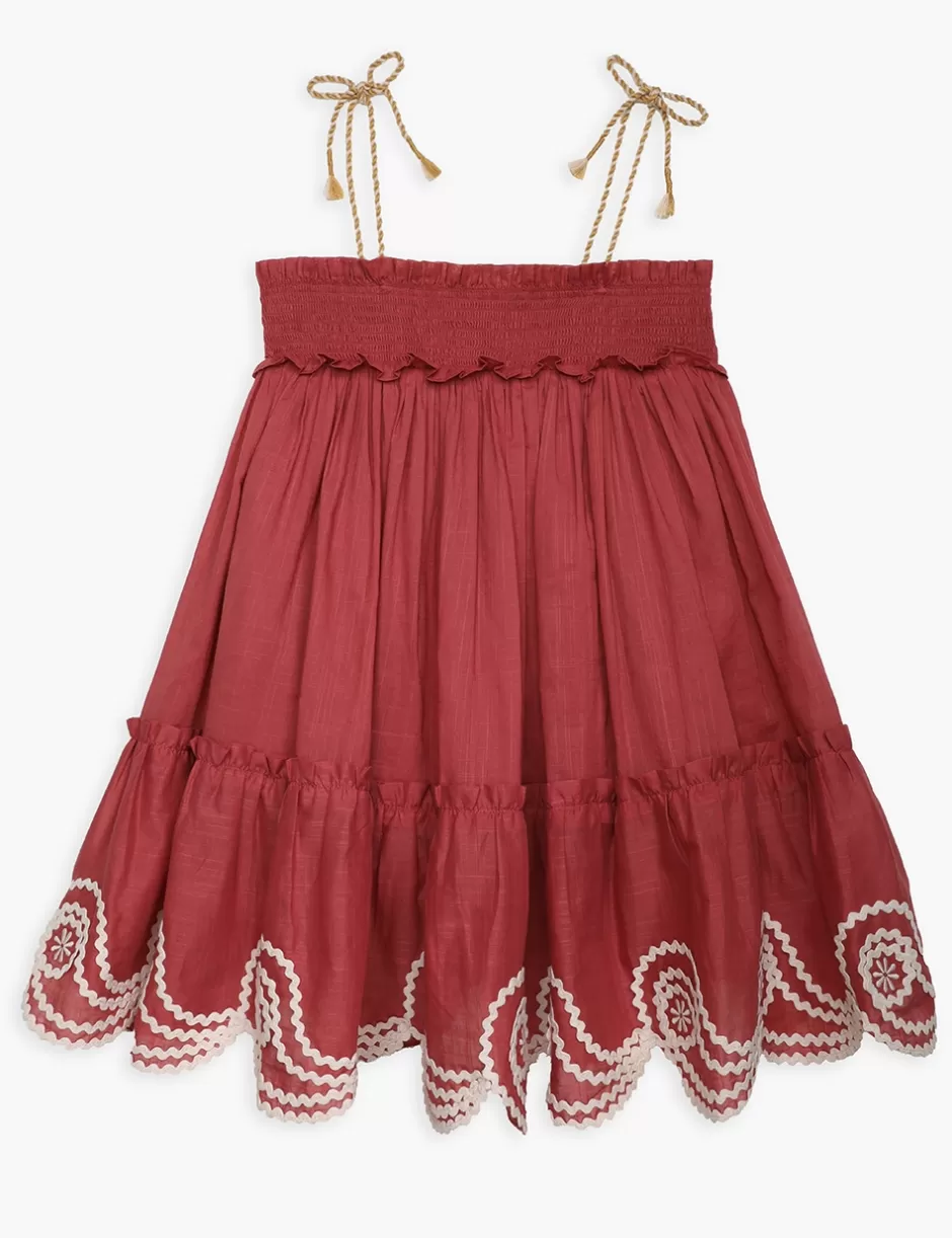 ZIMMERMANN Kids | Clothing<Waverly Shirred Dress Pink