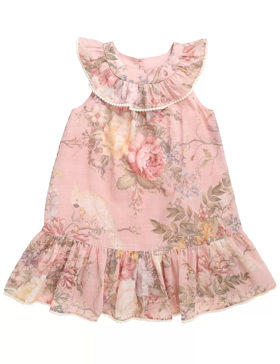 ZIMMERMANN Kids | Clothing<Waverly Swing Dress Pink Floral