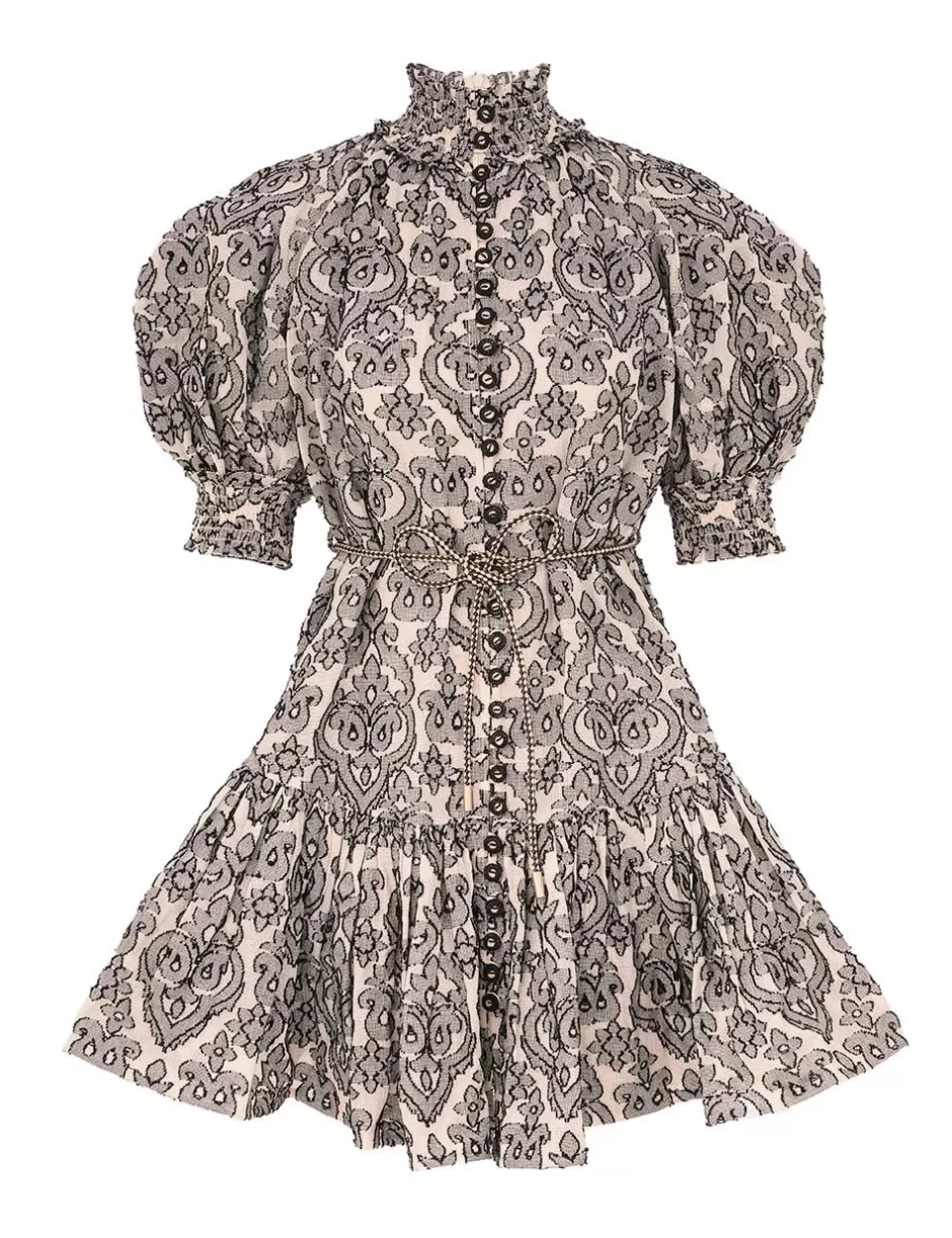 ZIMMERMANN Clothing | Dresses & Coverups<Wylie Lantern Mini Dress Black