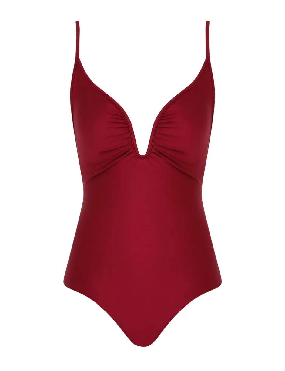 ZIMMERMANN One Pieces<Wylie Plunge Wire 1PC Ruby