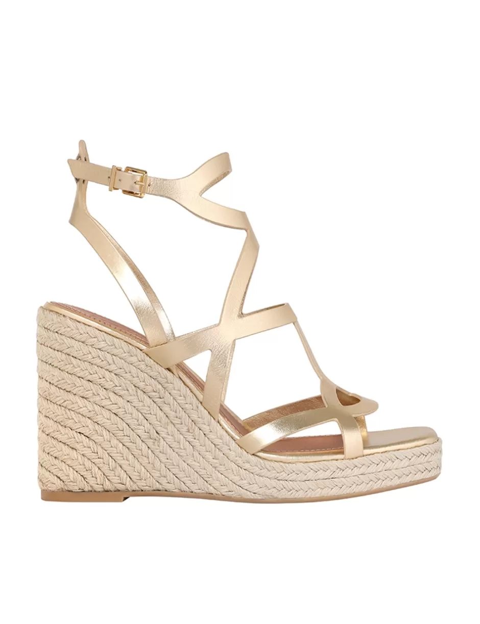 ZIMMERMANN Accessories | Shoes< Bay Espadrilles 110 Gold