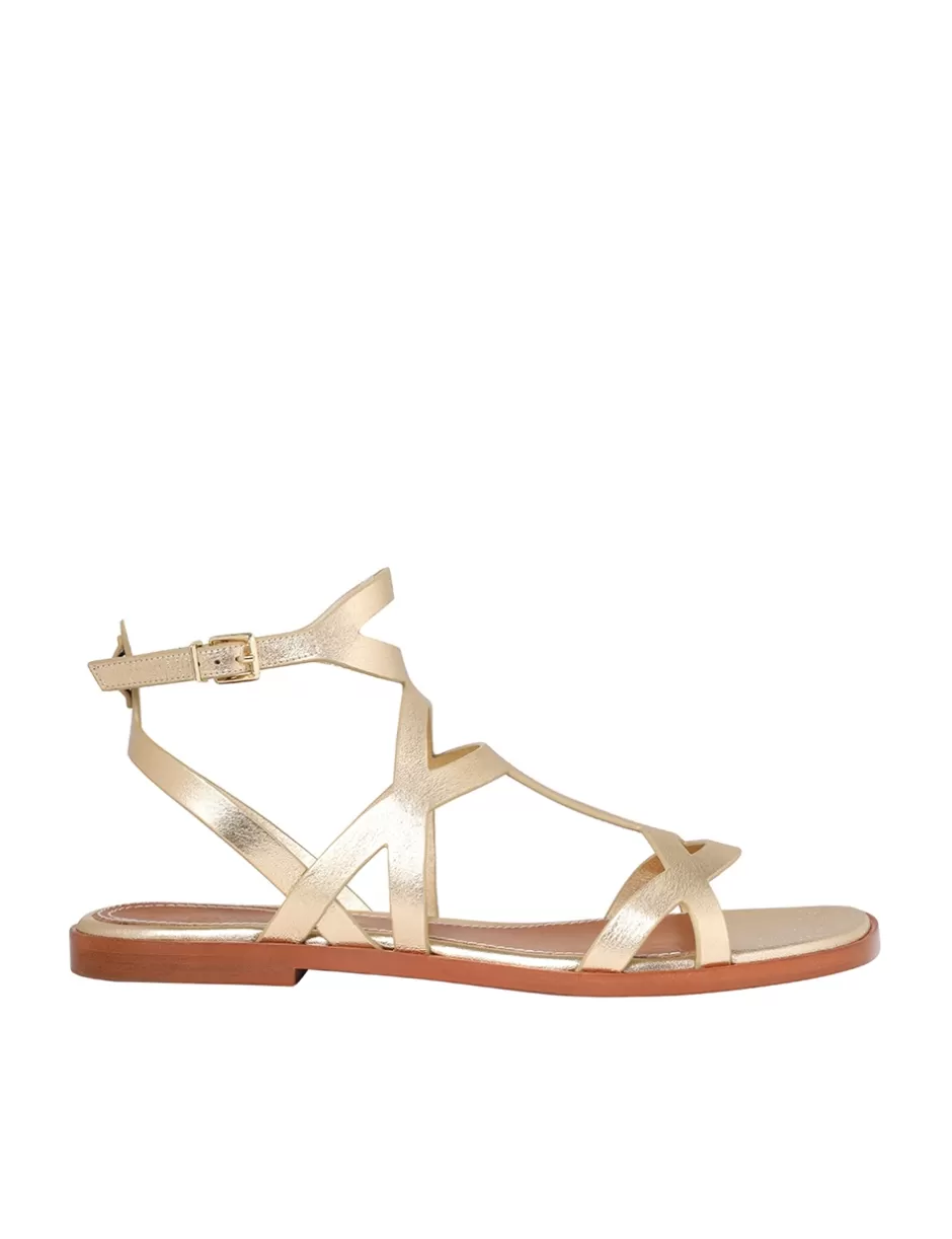 ZIMMERMANN Accessories | Shoes< Bay Sandal Gold