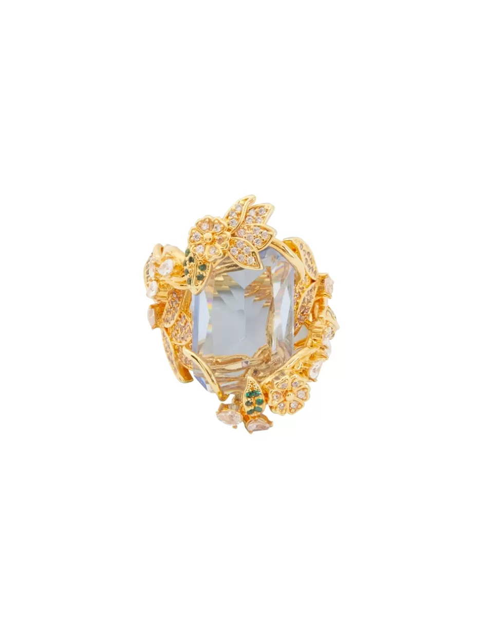 ZIMMERMANN Jewellery | Rings< Bloom Cocktail Ring Gold Multi