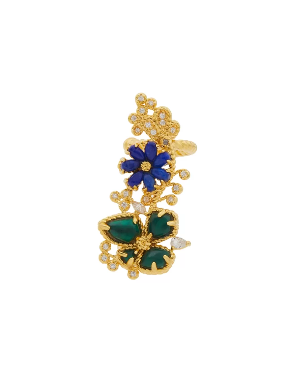 ZIMMERMANN Jewellery | Earrings< Bloom Crawler Gold Multi