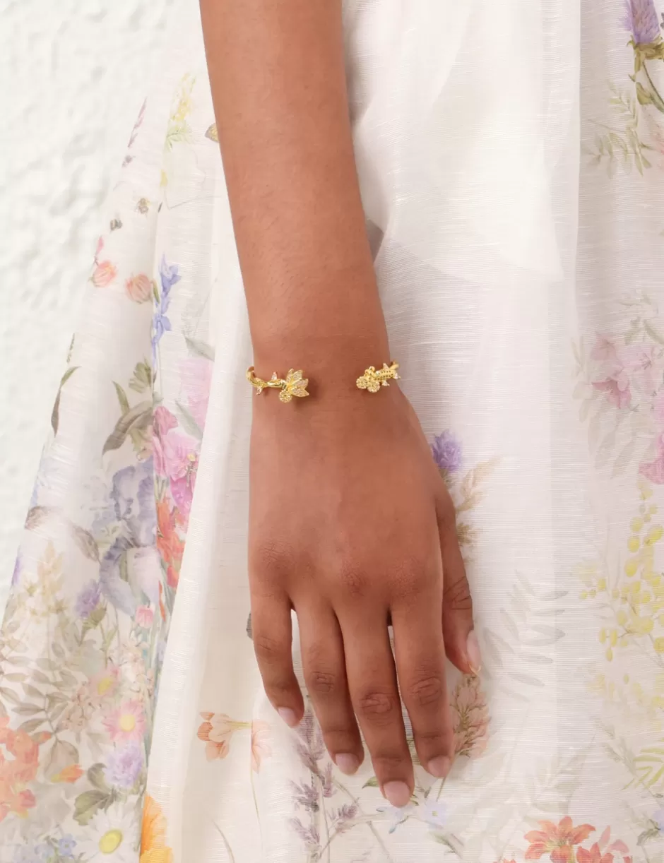 ZIMMERMANN Jewellery | Bracelets< Bloom Cuff Gold Green