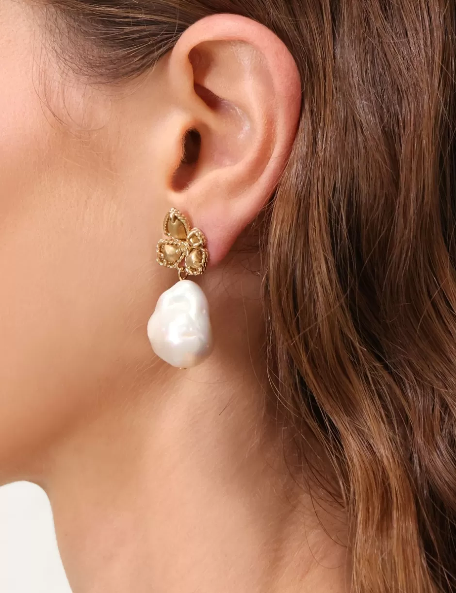 ZIMMERMANN Accessories | Event Dressing< Bloom Earrings Gold Pearl