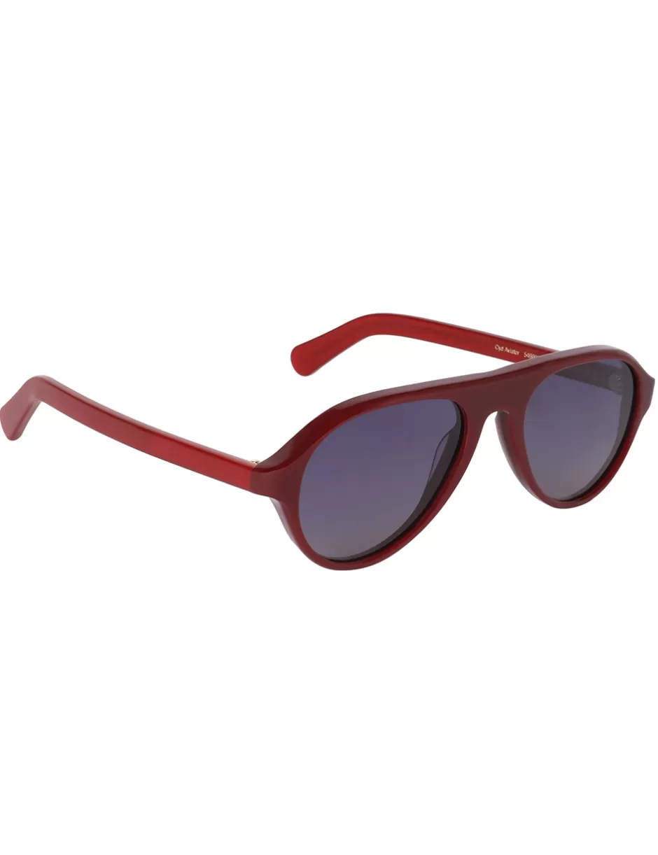 ZIMMERMANN Sunglasses< Cyd Aviator Burgundy