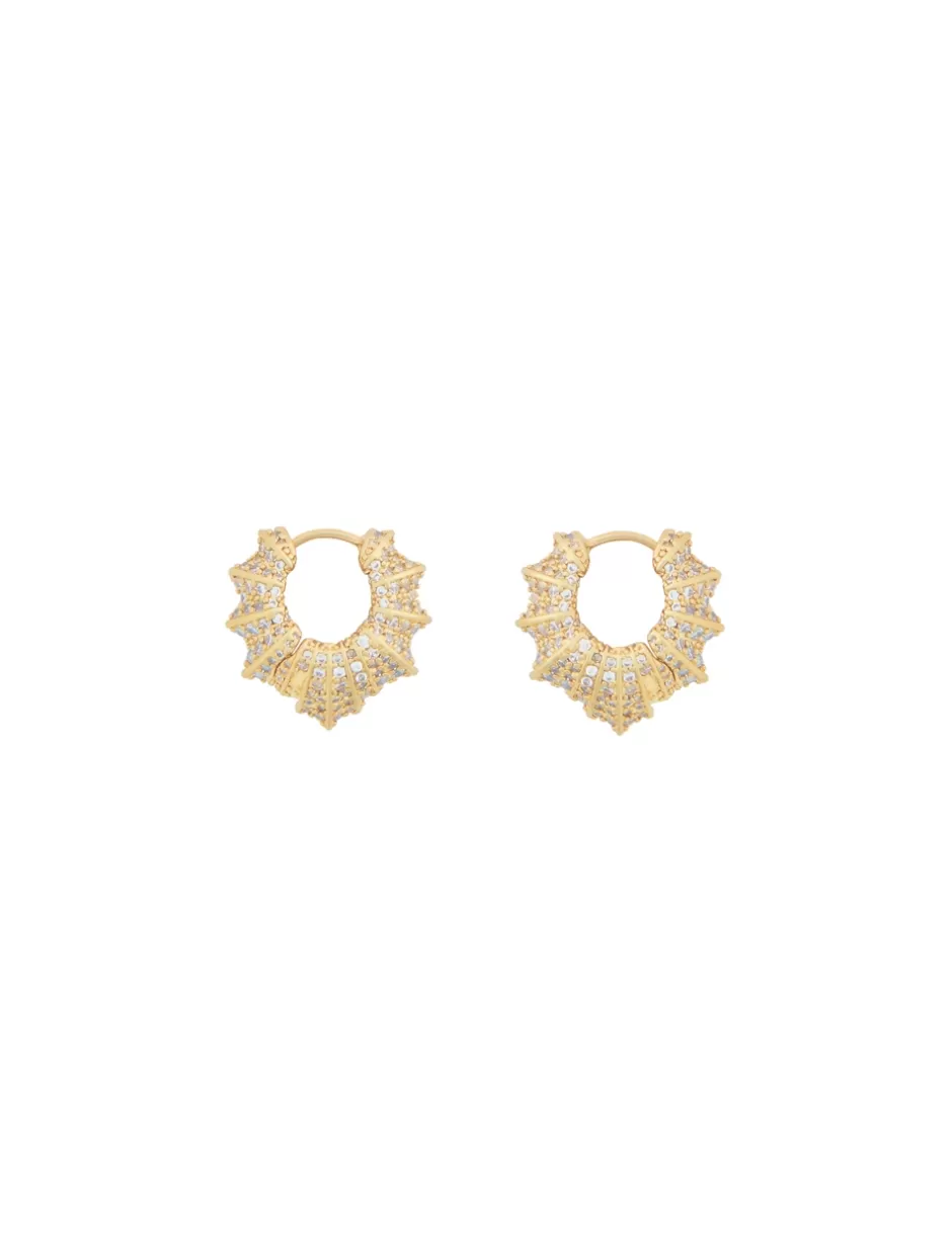 ZIMMERMANN Accessories | Jewellery< Deco Pave Hoops Gold