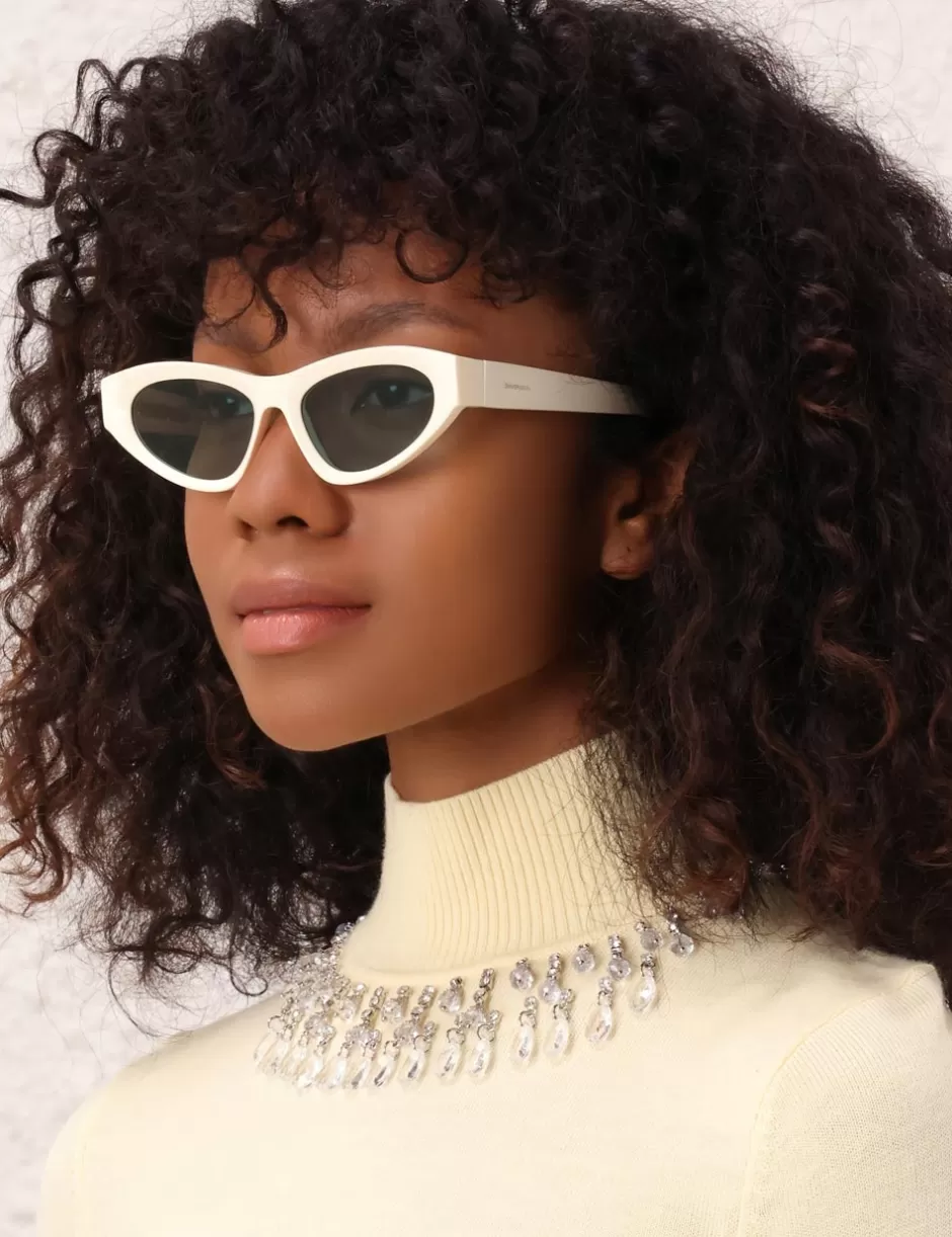 ZIMMERMANN Sunglasses< Echo Cat Eye Cream