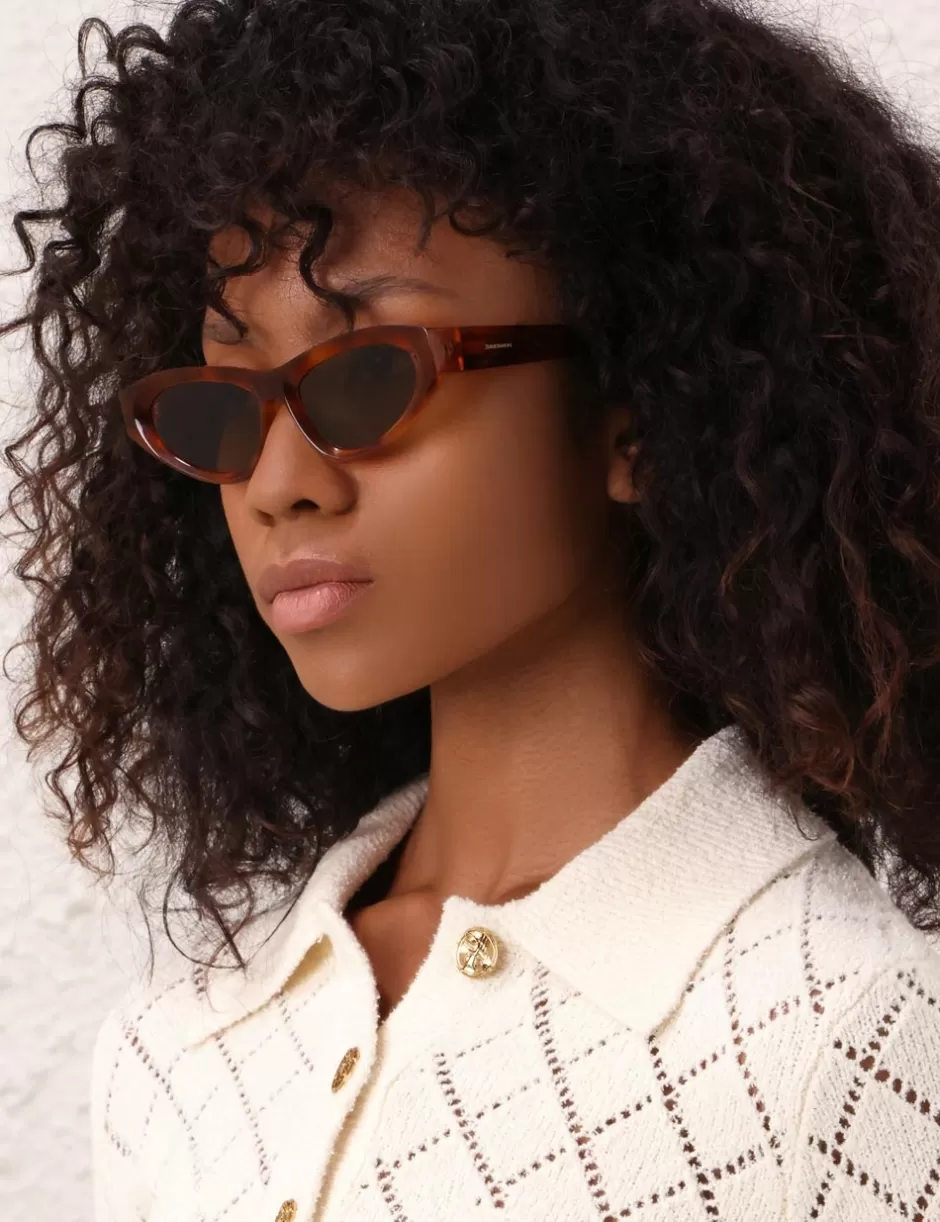 ZIMMERMANN Sunglasses< Echo Cat Eye Havana