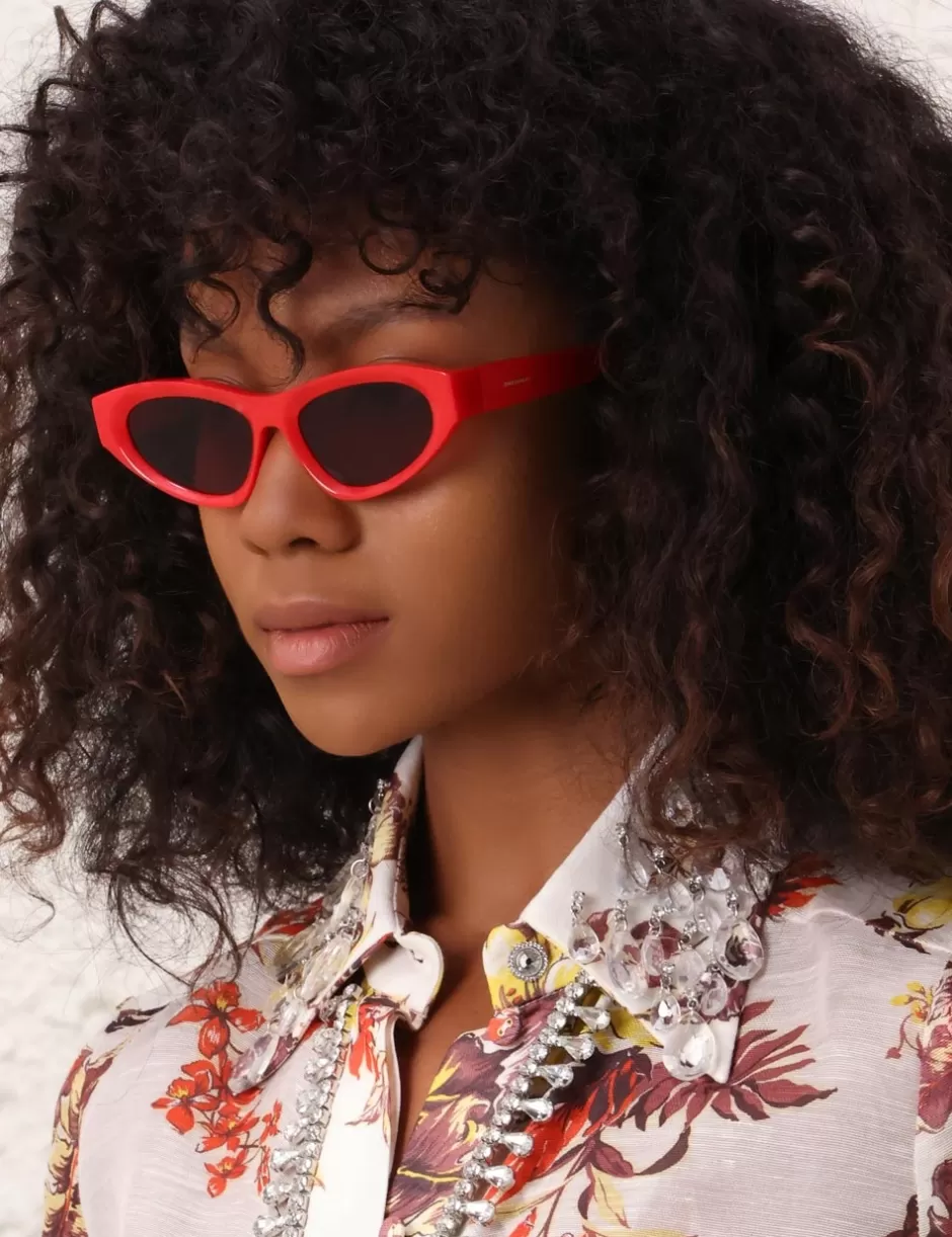 ZIMMERMANN Sunglasses< Echo Cat Eye Cherry