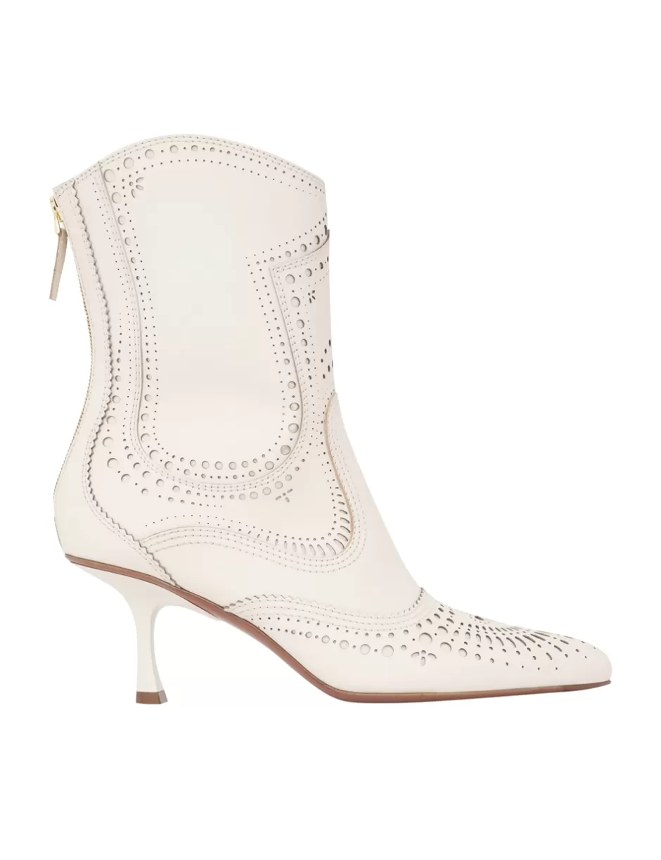 ZIMMERMANN Accessories | Shoes< Eliot Boot 65 Vanilla