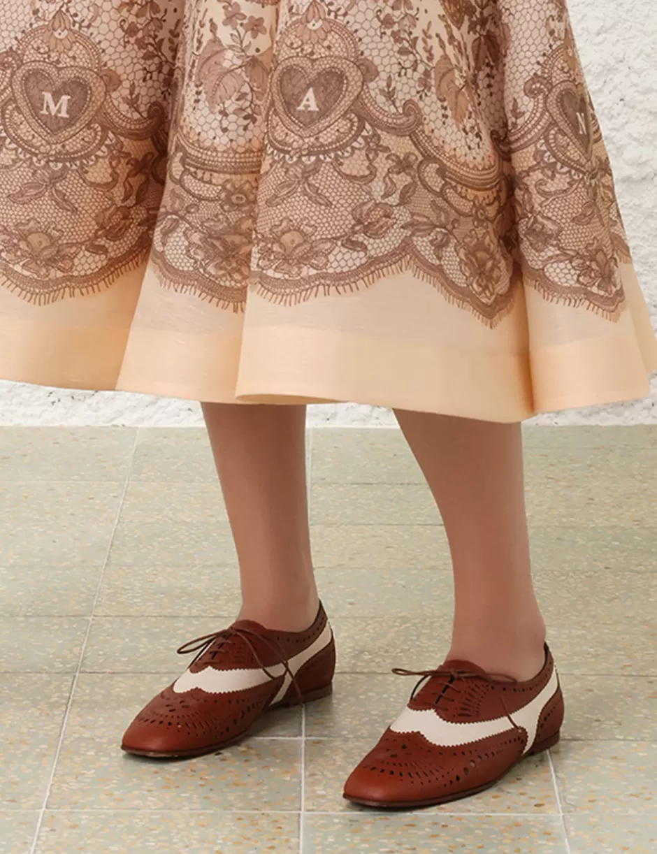 ZIMMERMANN Accessories | Shoes< Eliot Derby Tan